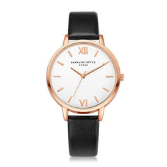 Lvpai Brand Rose Gold Luxury High Quality Casual Geneva Leather Strap Women Watches Bracelet Ladies Clock Hour Quartz Watch