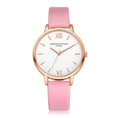 Lvpai Brand Rose Gold Luxury High Quality Casual Geneva Leather Strap Women Watches Bracelet Ladies Clock Hour Quartz Watch