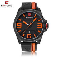 NAVIFORCE New Watch Men Sport Quartz Watches Colorful Fashion and Casual Watches Clearly See Analog Male Clock Relogio Masculino