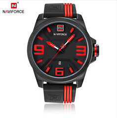 NAVIFORCE New Watch Men Sport Quartz Watches Colorful Fashion and Casual Watches Clearly See Analog Male Clock Relogio Masculino