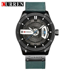 Luxury Brand CURREN Men Military Sports Watches Men's Quartz Date Clock Man Casual Leather Wrist Watch Relogio Masculino