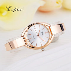Lvpai Brand Luxury Women Bracelet Watches Fashion Women Dress Wristwatch Ladies Quartz Sport Rose Gold Watch Dropshiping LP025