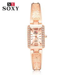 top brand luxury bracelet watch women watches rose gold women's watches diamond ladies watch clock relogio feminino reloj mujer