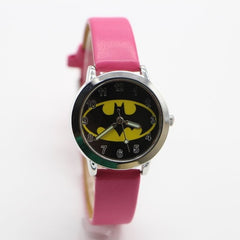 Batman Children Fashion Watches Quartz Wristwatches Waterproof Jelly Kids Clock boys girls Students watch Relogio kol saati