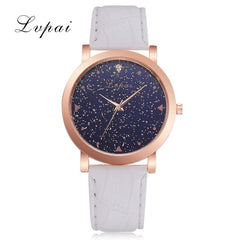 Lvpai Brand Luxury Starry Women Watches Steel Quartz Ladies Rose Bracelet Watch Casual Clock Lovers Girl Wristwatch Relogio