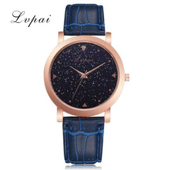 Lvpai Brand Luxury Starry Women Watches Steel Quartz Ladies Rose Bracelet Watch Casual Clock Lovers Girl Wristwatch Relogio
