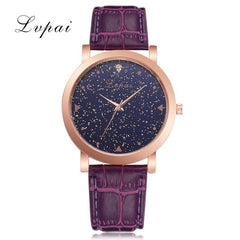 Lvpai Brand Luxury Starry Women Watches Steel Quartz Ladies Rose Bracelet Watch Casual Clock Lovers Girl Wristwatch Relogio
