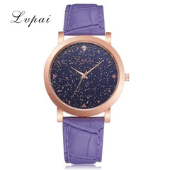 Lvpai Brand Luxury Starry Women Watches Steel Quartz Ladies Rose Bracelet Watch Casual Clock Lovers Girl Wristwatch Relogio