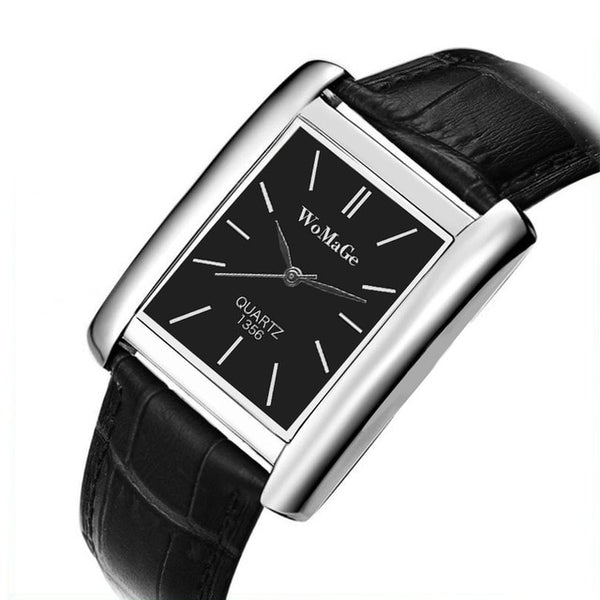 WoMaGe Rose Gold Watch Women Watches Rectangle Women's Watches Top Brand Luxury Ladies Watch Clock relogio feminino reloj mujer
