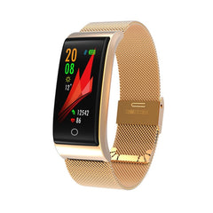 VERYFiTEK F4 Metal Smart Band Wristband Blood Pressure Heart Rate Monitor Men Women Fitness Watch Pedometer Smart Bracelet
