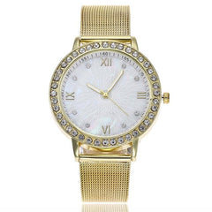 Watches women fashion watch 2018 luxury brand Quartz Watch lady Mesh Stainless Steel Womens Watches Relogio Feminino Clock