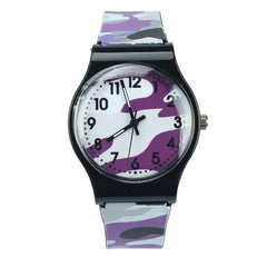 New Fashion Camouflage Children kids Watch Quartz Wristwatch For Girls Boy Blue watches reloj mujer watches Dropshipping 43