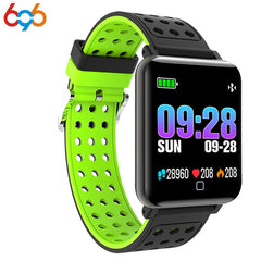 696 Blood Pressure Smart Watch Men Heart Rate Sports Watch Pulse Meter Swimming Bracelet Waterproof Bluetooth Clock for Wom