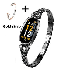 Women Lady Fashion Smart Wristband Heart Rate Blood Pressure Smart Bracelet Fitness Tracker Smart Watch Band Female Girl