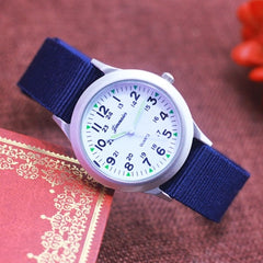 JINNAIER new famous brand men children boys fashion cool quartz Saber watches students canvas electronic Wrist watch