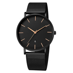 Luxury Brand New Men Watch Ultra Thin Stainless Steel Clock Male Quartz Sport Watch Men Casual Wristwatch relogio masculino